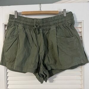 Aerie Olive Green Boho Shorts